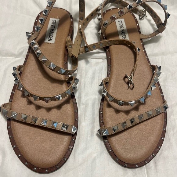 Steve Madden stud sandal leather - new - Picture 2 of 3